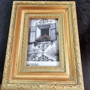 Sienna Gold Filigree Frame